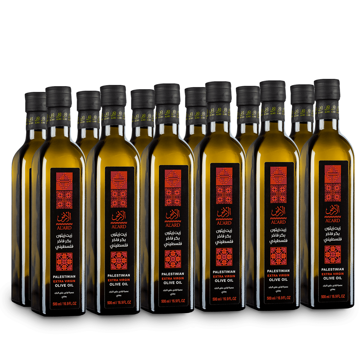 Al'ard Products  12 Extra Virgin Olive Oil - 500mL/16.9fl oz