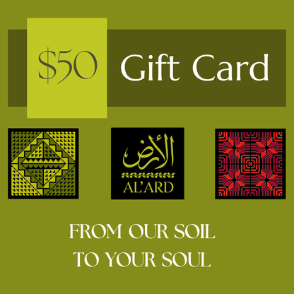 Al'ard USA Gift Cards $50.00 Al'Ard USA Gift Card